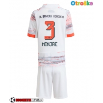 Otroške Nogometnih dresov Bayern Munich Kim Min-jae #3 Gostujoči 2025-26 Kratki rokavi (+ hlače)